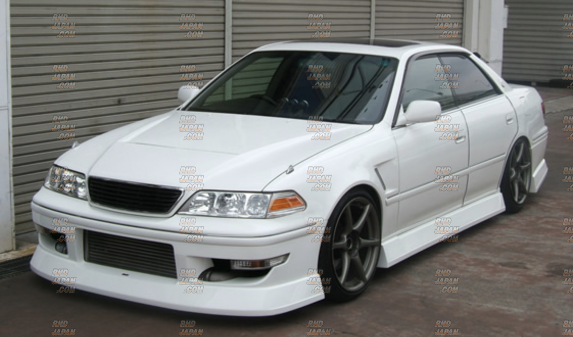 Car Modify Wonder Shadow Aero Bonnet Vented Hood FRP - JZX100 Mark